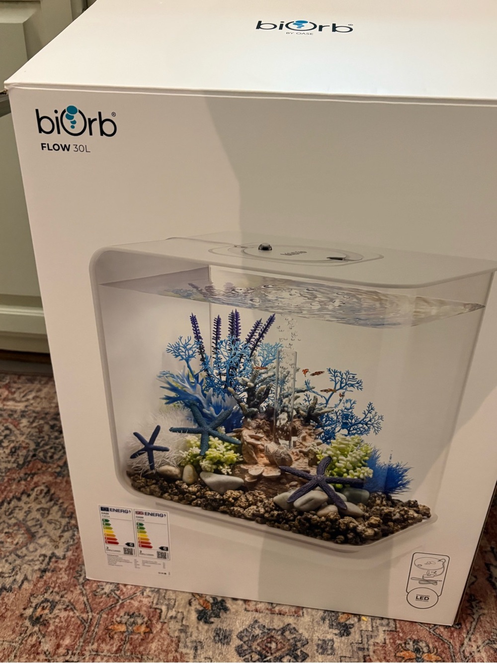 BiOrb acrylic 8 gallon Aquarium Tank in White